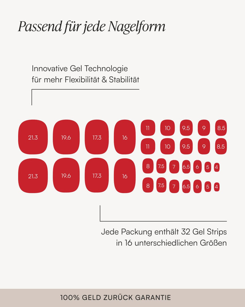 Sommer Pediküre Starter Set - Gel Strips - Doonails Switzerland
