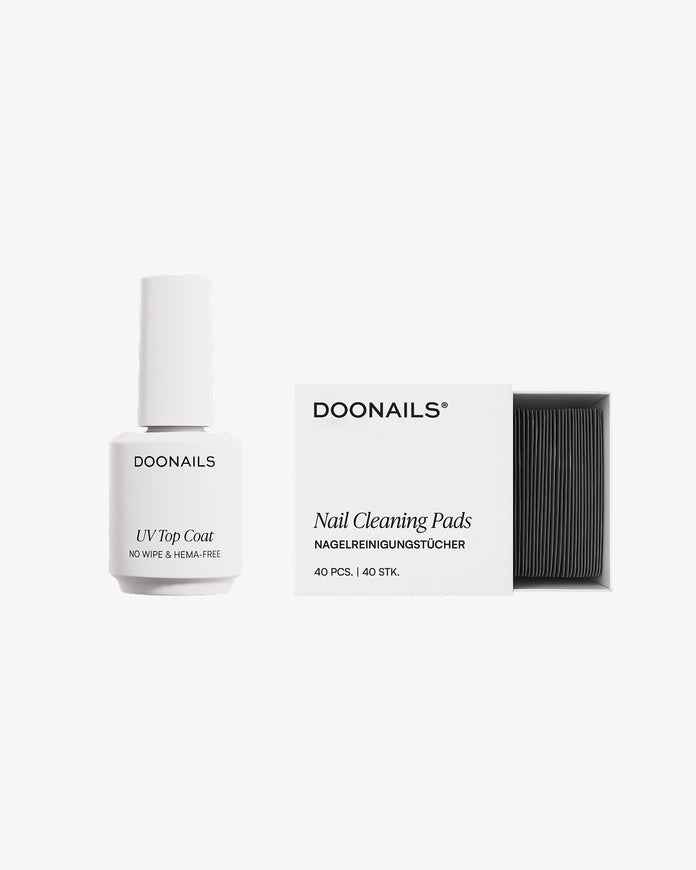 UV Top Coat & Gratis 40 Reinigungstücher