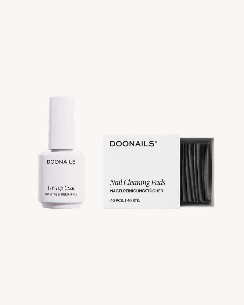 UV Top Coat & Gratis 40 Reinigungstücher