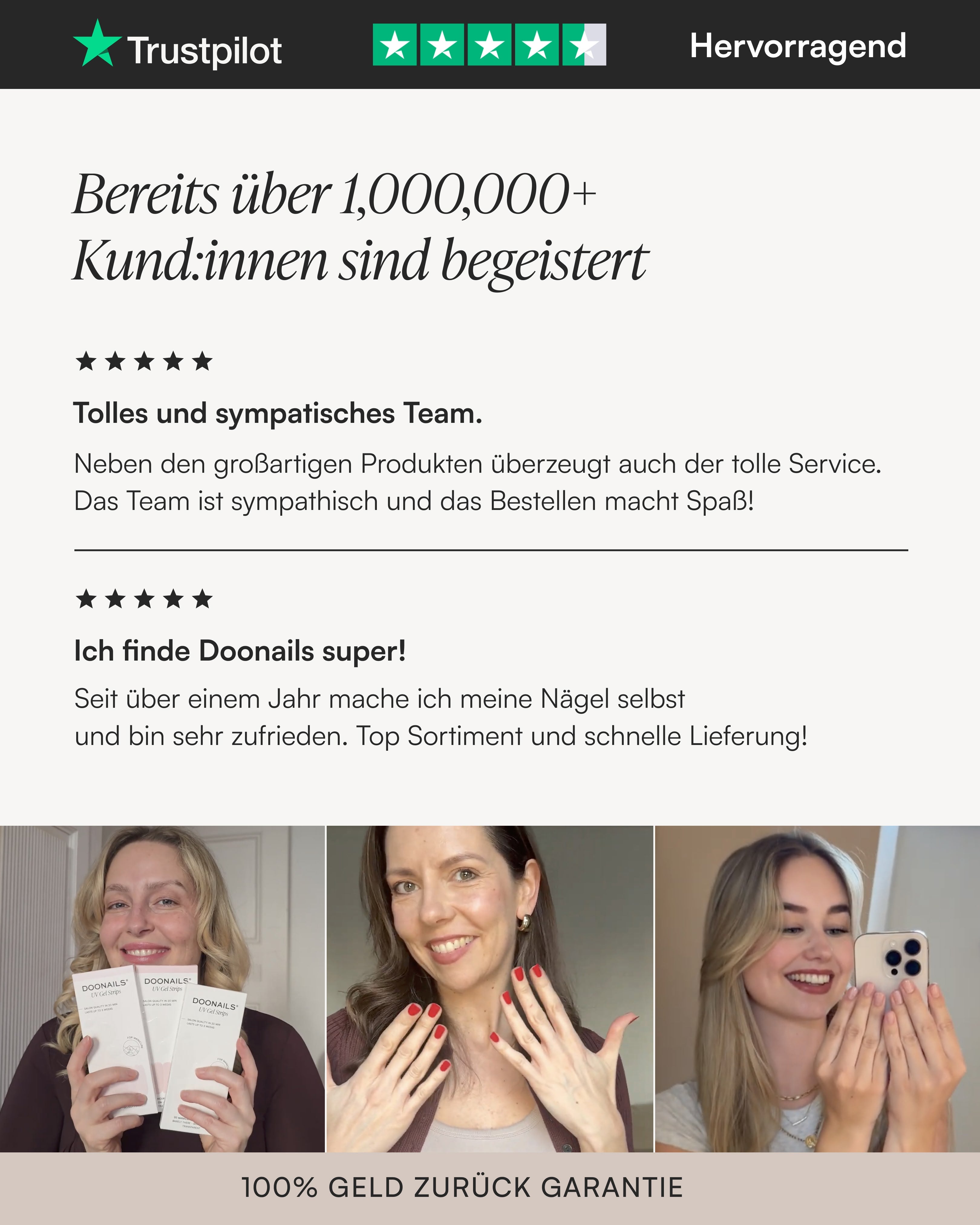 Sommer Pediküre Starter Set - Gel Strips - Doonails Switzerland