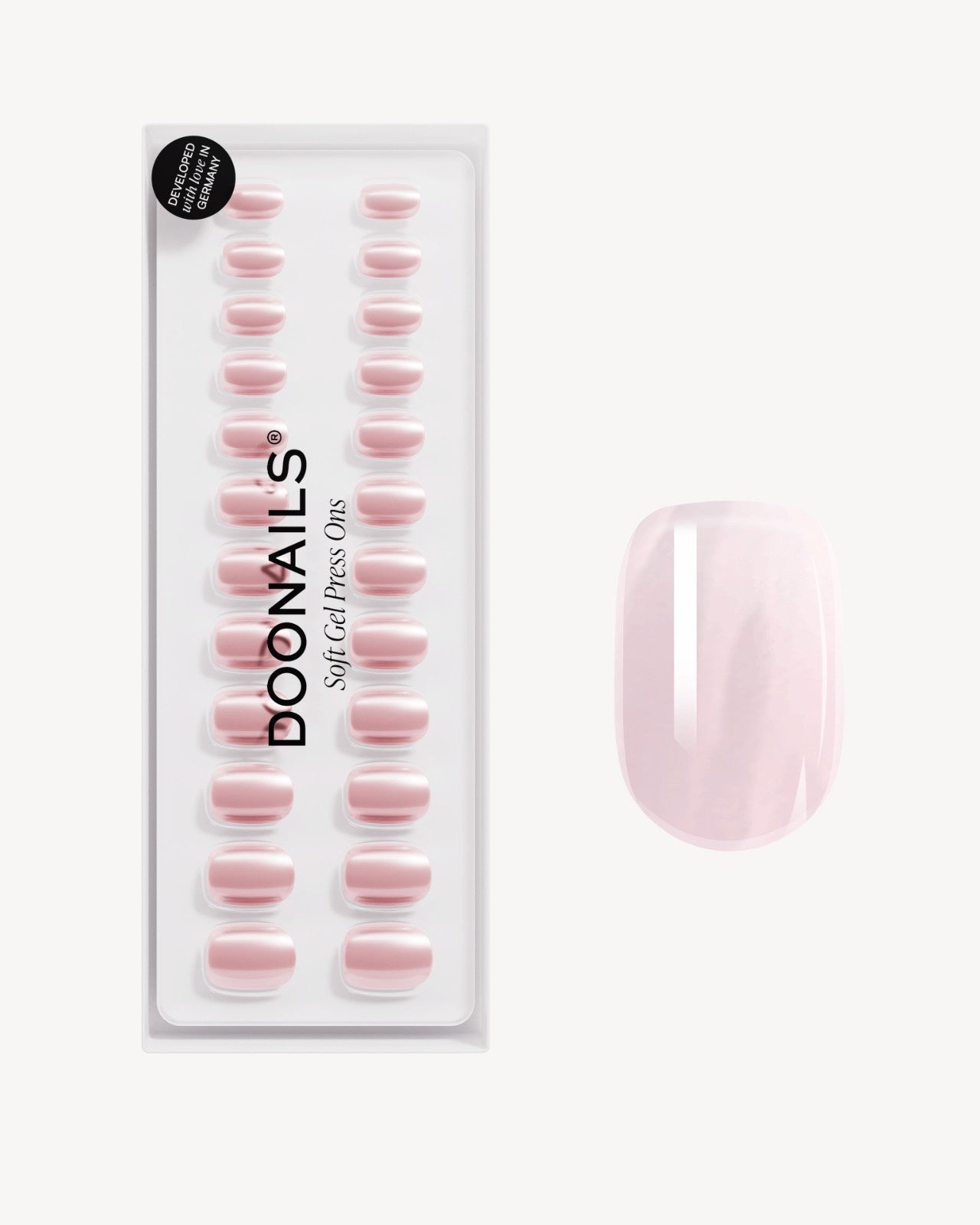 Jetset Extra Short Square Soft Gel Press Ons - Doonails Switzerland
