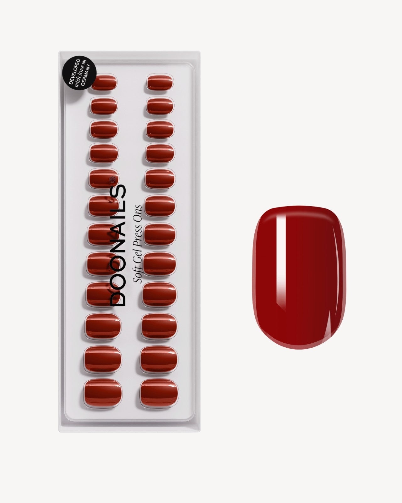 Mon Cheri Extra Short Square Soft Gel Press Ons - Doonails Switzerland