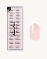 Classic French Medium Round Soft Gel Press Ons - Doonails Switzerland