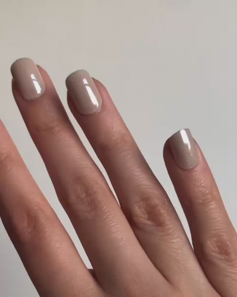 Toffee Soft Gel Press Ons