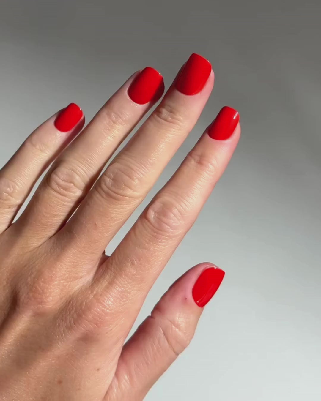 On Fire Extra Short Square Soft Gel Press Ons