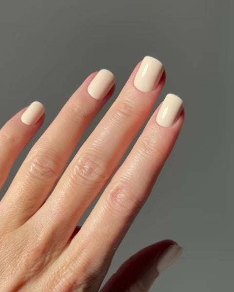 Cheesecake Extra Short Square Soft Gel Press Ons - Switzerland