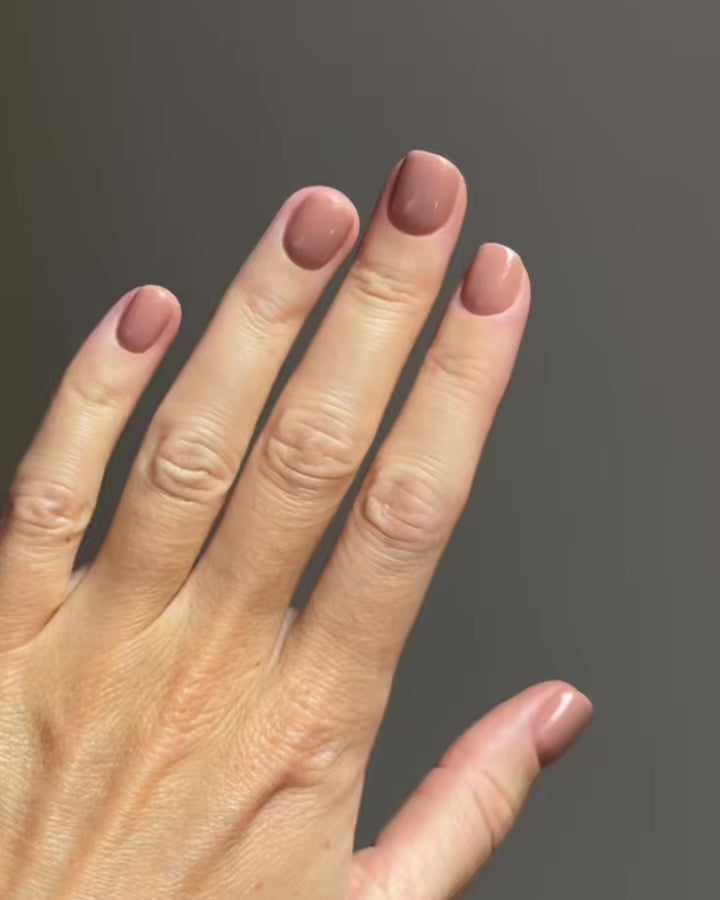 Espresso Ultra Short Square Soft Gel Press Ons